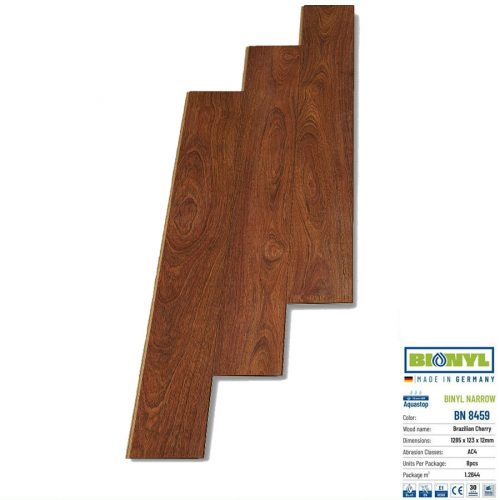 Sàn gỗ Binyl bn 8459 12mm bản nhỏ