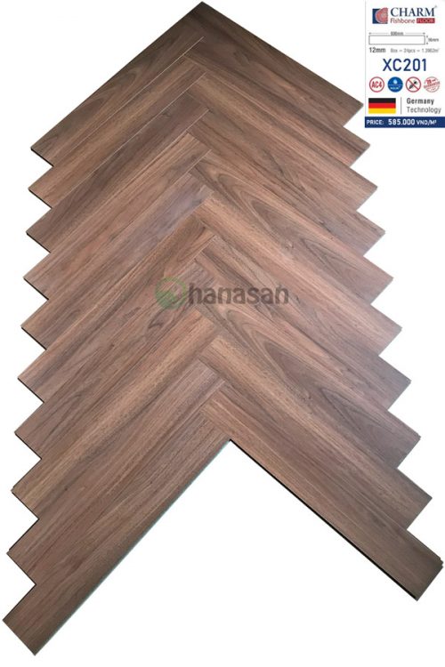 sàn gỗ xương cá charm wood xc 201