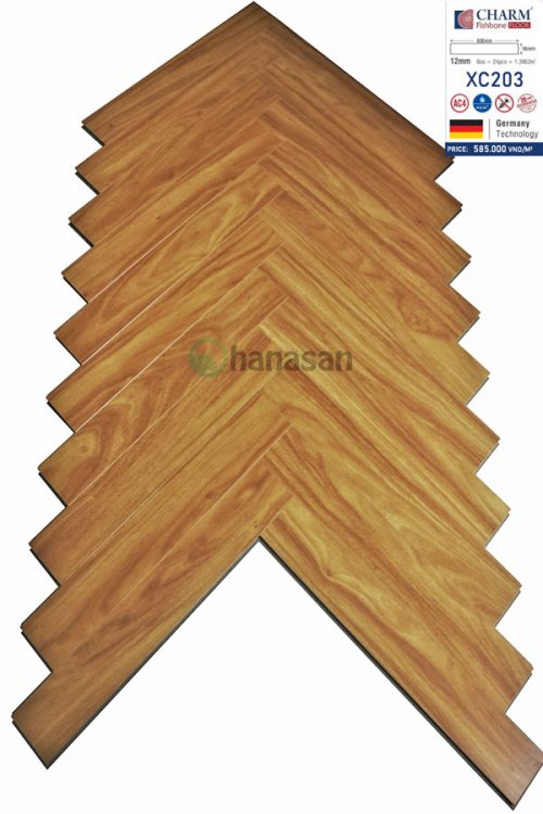 sàn gỗ xương cá charm wood xc 203