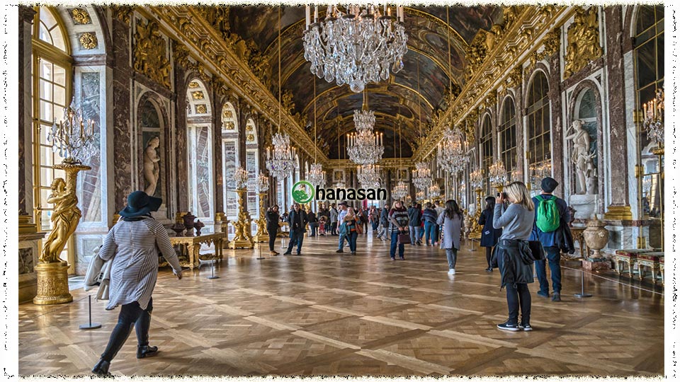 Sàn gỗ cung điện versailles Pháp