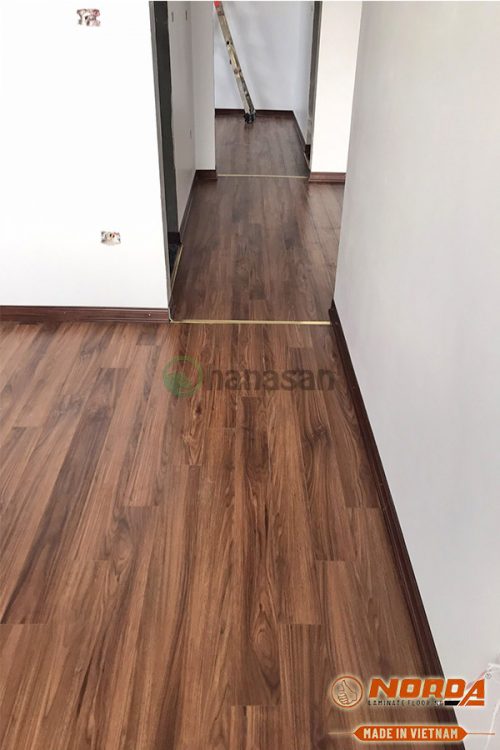 Công trình thực tế sàn gỗ norda 8217