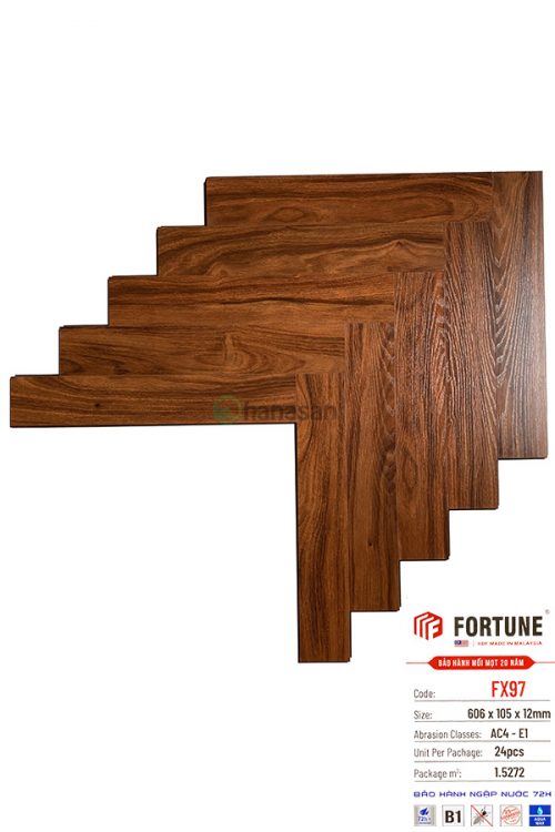 sàn gỗ xương cá fortune fx97