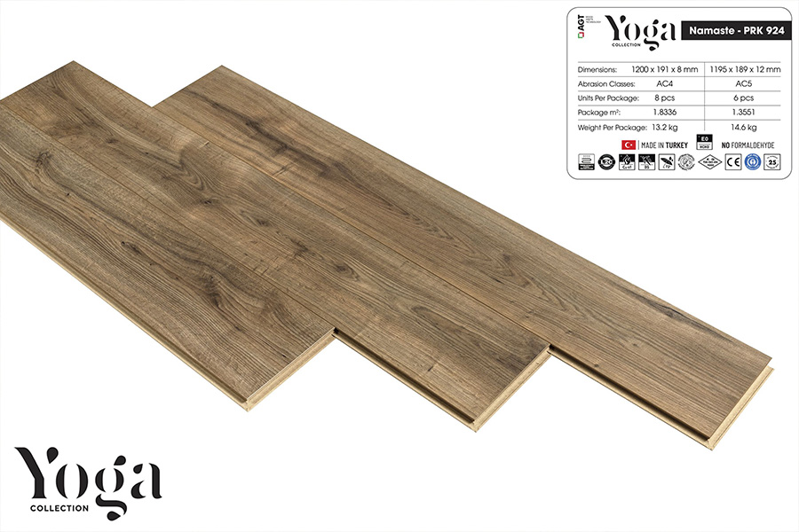 sàn gỗ yoga prk 924 8mm