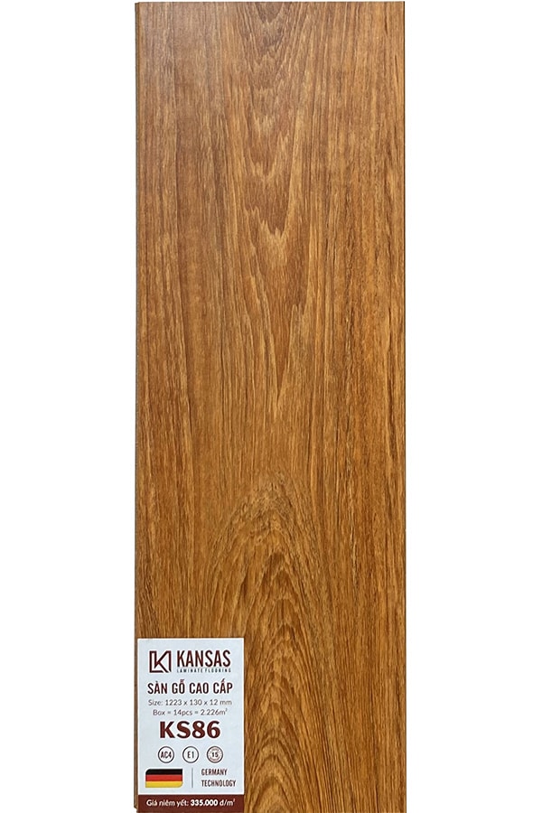sàn gỗ kansas ks86