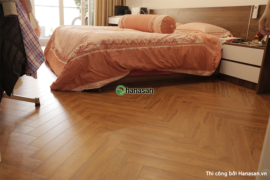 sàn gỗ phòng ngủ 1
