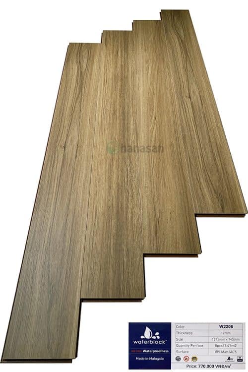 sàn gỗ waterblock w2206