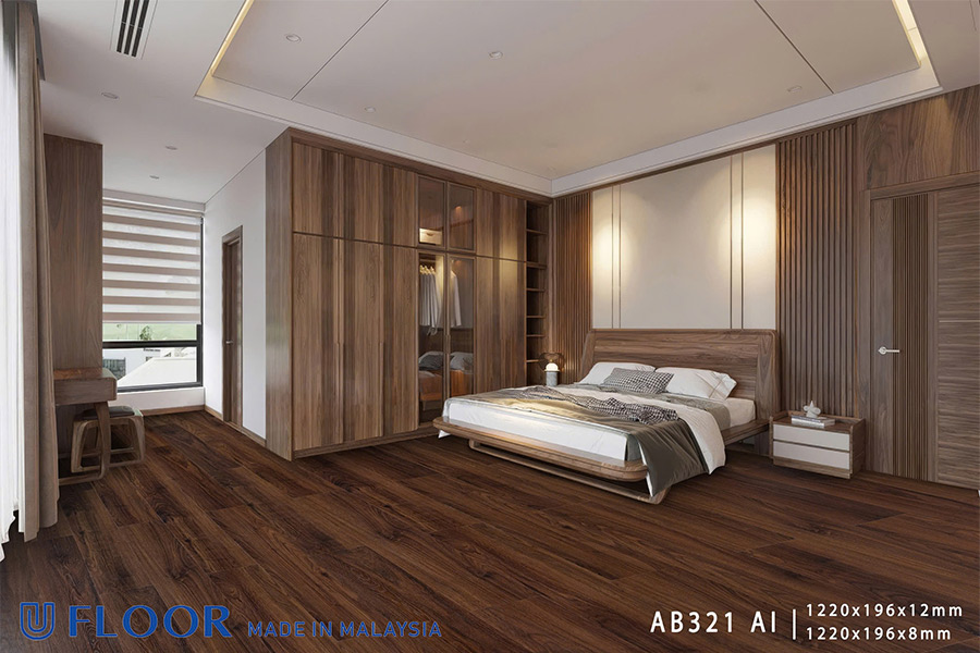 sàn gỗ ufloor ab321 12mm