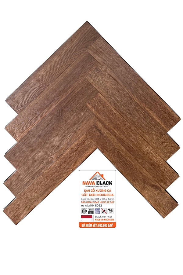 sàn gỗ xương cá navablack nh 8092