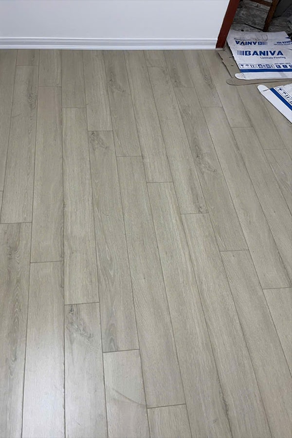 công trình thực tế sàn baniva a392