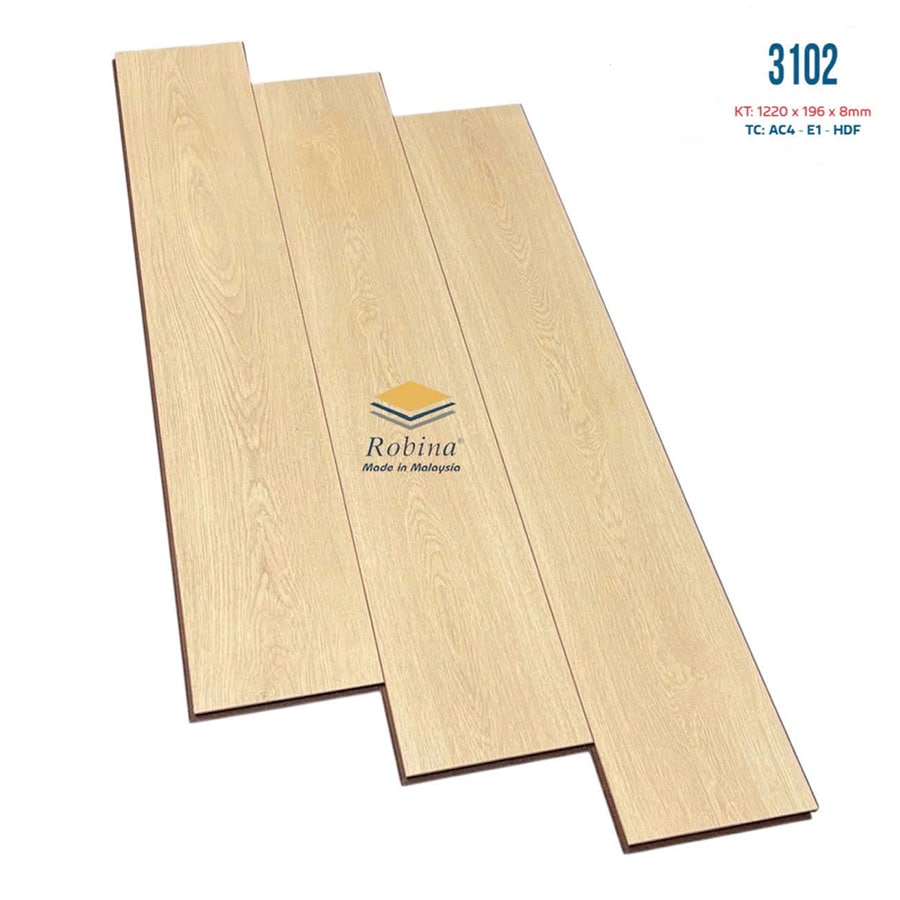 sàn gỗ robina 8mm 3102